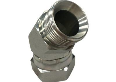 Adaptateur coude 45° mâle x femelle BSP