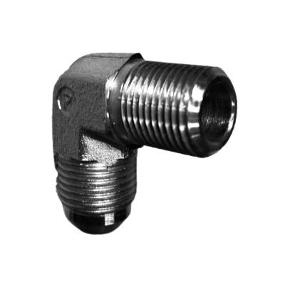 Adaptateur coude 90° mâle JIC x mâle NPT