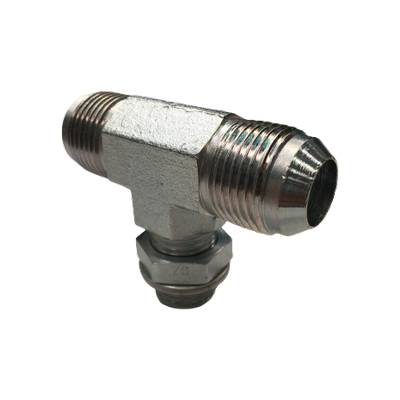 Adaptateur TE orientable male JIC x male gaz CYL + OR